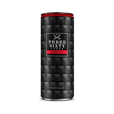 Abbildung von Three Sixty Vodka Energy, 12er Pack (12 x 0.33 l) EINWEG incl. 3 EUR Pfand