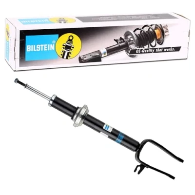 Abbildung von BILSTEIN B4 OE Replacement 24 260619 Stoßdämpfer Vorderachse links Gasdruck Einrohr federtragender Dämpfer oben Stift, unten Gabel