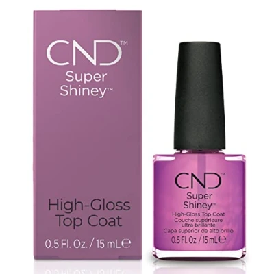 Abbildung von CND Colour Super Shiney Top Coat 15 ml