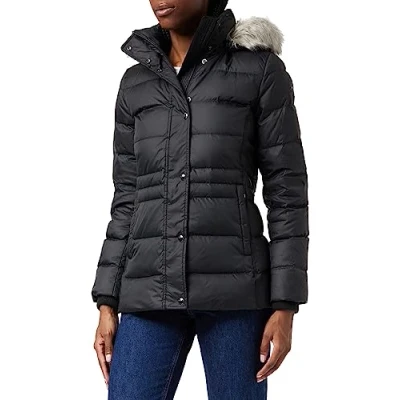 Abbildung von Tommy Hilfiger Damen Daunenjacke, Schwarz (Black), XS