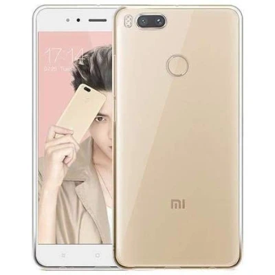 Abbildung von CoverKingz Handyhülle für Xiaomi Mi A1 Durchsichtige Silikon Handy Hülle Soft Case Clear Slim Cover Transparent