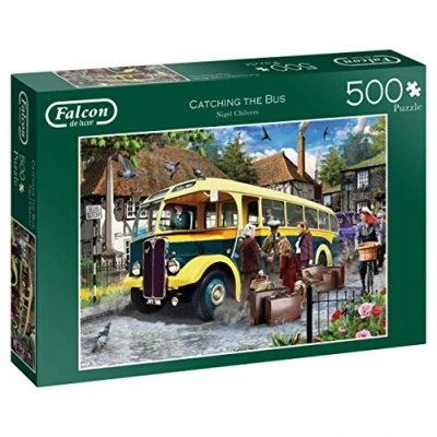 Abbildung von Jumbo 11260 Falcon Catching the Bus 500 Teile Puzzle
