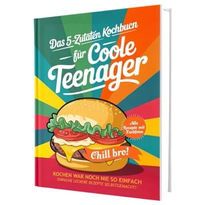 Abbildung von #SoloChefs: mit 5 Zutaten, Maximaler Geschmack Einfache, leckere Rezepte und immer Farbfotos Das perfekte Kochbuch für Teenager