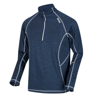 Abbildung von Regatta Yonder Fleece für Herren, mit halblangem Reißverschluss