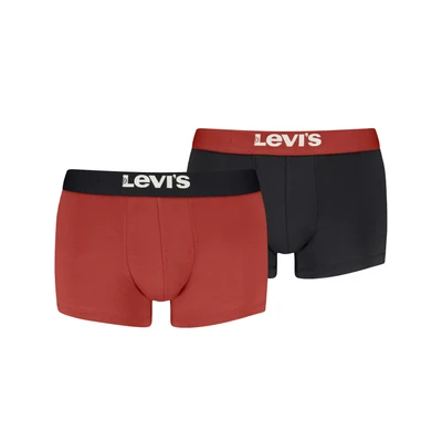 Abbildung von Levis TRUNK &quot;LEVIS MEN SOLID BASIC ORGANIC CO 2P&quot;, (Packung, 2er Pack), mit breitem Logobund