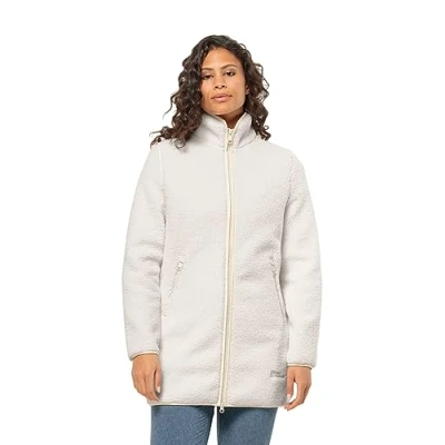 Abbildung von Jack Wolfskin HIGH CURL W Fleecejacke, Damen, Größe: Medium, Weiss