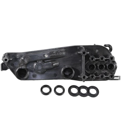 Abbildung von METZGER 4010425 Flansch Motorkühler BMW: 5 Limousine, Touring, 7