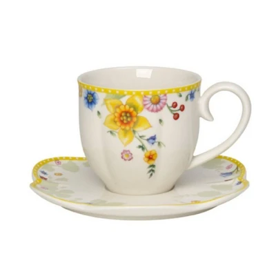 Abbildung von Villeroy &amp; Boch Spring Awakening Kaffeetasse mit Untertasse 2tlg.