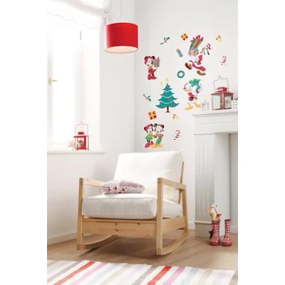 Abbildung von Komar Wandsticker &quot;Mickey Christmas Presents&quot;, (1 St.), 50x70 cm (Breite x Höhe), selbstklebendes Wandtattoo