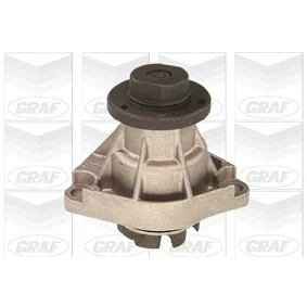 Abbildung von GRAF PA637 Wasserpumpe mit Dichtring mechanisch Messing für Keilrippenriementrieb OPEL: Vectra C Caravan, CC, Signum SAAB: 9 5 Limousine