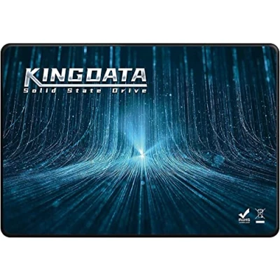 Abbildung von KINGDATA SSD 4TB 2.5 Inch Internal Solid State Drive 3D NAND SATA III 6Gb/s, Read Speed up to 550MB/s, Compatible with Laptops and PC Desktop (2.5 3.4TB)