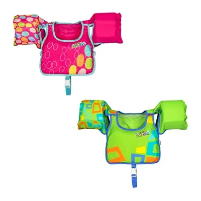 Abbildung von Bestway Swim Safe ABC Schwimmhilfe mit Textilbezug Stufe B AquaStar 3 6 Jahre, sortiert