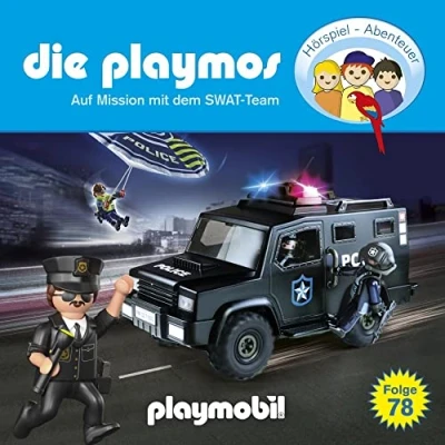 Abbildung von Die Playmos Folge 78: Auf Mission mit dem SWAT Team (Das Original Playmobil Hörspiel)