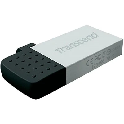 Abbildung von Transcend 16GB JetFlash 380S microUSB und USB 2.0, Silber