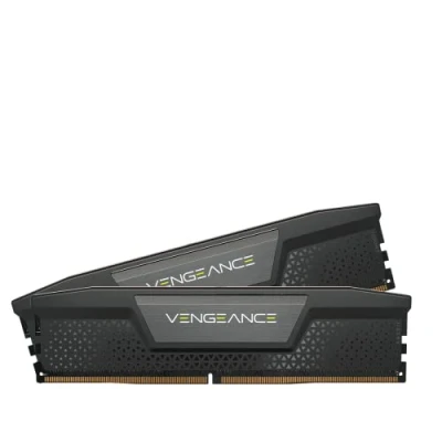 Abbildung von CORSAIR Vengeance DDR5 RAM 32GB (2x16GB) 6000MHz CL38 Intel XMP iCUE Kompatibler Computerspeicher Schwarz (CMK32GX5M2B6000C38)