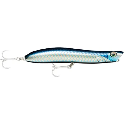Abbildung von Rapala Angelköder MaxRap Walk&#039;N Roll Angelzubehör, Robuster ABS Körper Schwimmend Lauftiefe: Oberfläche Größe: 10cm / 13g Hergestellt in Estland High Speed