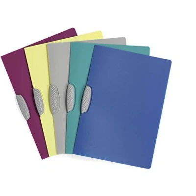 Abbildung von Durable Klemm Mappe Swingclip Color, aus PP, bis zu 30 Blatt A4, farbig sortiert, 25er Packung, 226600