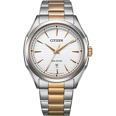 Abbildung von CITIZEN Herren Analog Japanisches Quarzwerk Uhr mit Edelstahl Armband AW1756 89A