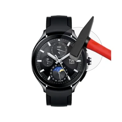 Abbildung von EnWi 2x Extrem harte 9H Display Schutz Folie KLAR für Xiaomi Watch 2 Pro LTE