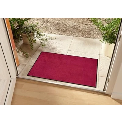 Abbildung von Fußmatte Triton, Home affaire, rechteckig, Höhe: 7 mm, waschbar, Uni Farben Design, rutschfest, robust, pflegeleicht
