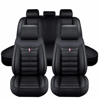 Abbildung von Full Set Auto Sitzbezüge für 𝗖itr𝗼en C4 Aircross Sitzbezug Auto,Wasserdichtes VerschleißFest Leder Sitzschutz,5 Stück Autositzbezüge Komplett