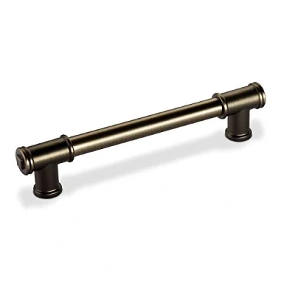 Abbildung von SO TECH® Möbelgriff Bügelgriff ROUVEN Edelstahloptik matt dunkel BA 160 320 mm, Griff Schrankgriff Schubladengriff incl. Schrauben