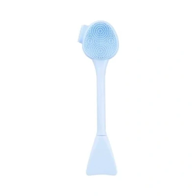Abbildung von ilu Silicone Face Cleansing Brush Multi Textured Blue