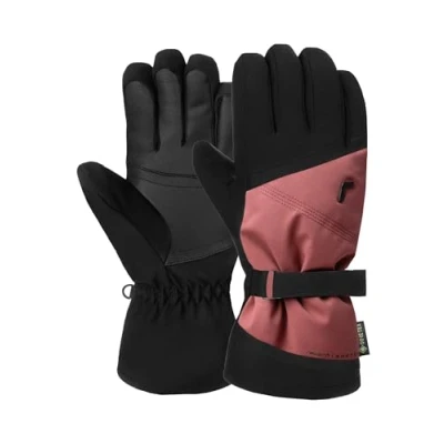 Abbildung von Reusch Susan Gore TEX warme, wasserdichte, Winddichte und atmungsaktive Winterhandschuhe Fingerhandschuhe Schneehandschuhe Skihandschuhe für Damen klassisch feminin