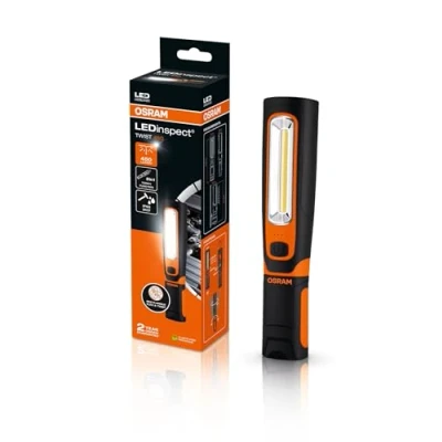 Abbildung von OSRAM LEDinspect TWIST450, wiederaufladbare, flexible und drehbare LED Inspektionsleuchte, 6000 K, 450 lm