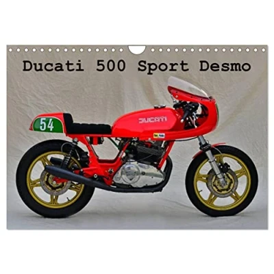 Abbildung von Ducati 500 Sport Desmo (Wandkalender 2025 DIN A4 quer), CALVENDO Monatskalender