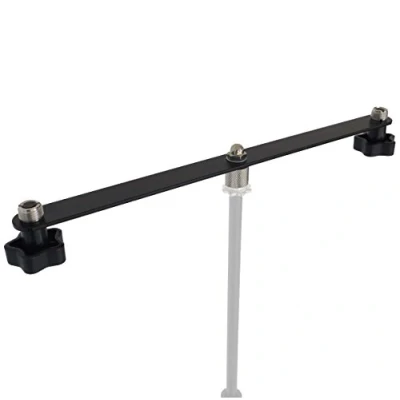 Abbildung von keepdrum Mikrofonständer (STB01 Stereo Schiene T Bar, Black)