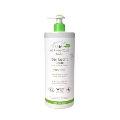 Abbildung von Alphanova Bébé Bio Waschgel, mild, 400 ml