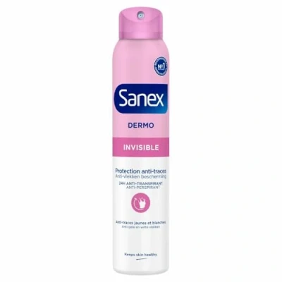 Abbildung von 6 x SANEX Deodorant WOMEN &quot;Dermo Invisible&quot; für normale Haut 200 ml