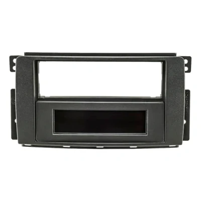 Abbildung von tomzz Audio 2451 031 Radioblende kompatibel mit Smart Fortwo 451 Forfour 454 anthrazit/schwarz