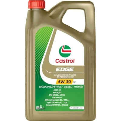 Abbildung von Castrol EDGE 5W 30 C3 Motoröl, 5L, schwarz
