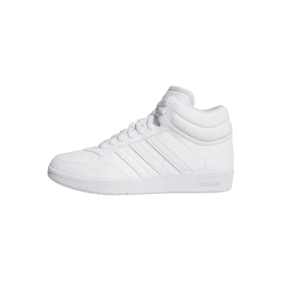 Abbildung von adidas Unisex Hoops 4.0 MID Shoes Schuhe, Cloud White/Cloud White/Core Black, 38 EU