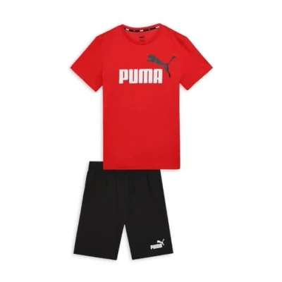 Abbildung von PUMA Jungen Short Jersey Set B Jogginganzug, for All Time Red, 164