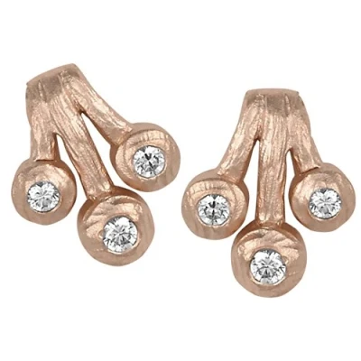 Abbildung von Orphelia Damen Ohrstecker 925 Silber Zirkonia weiß ZO 5239/1
