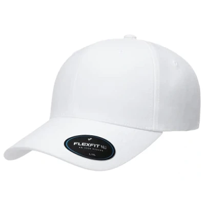 Abbildung von Flexfit Unisex Erwachsene Nu Cap Hut, Weiß, X Large