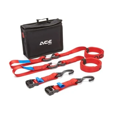Abbildung von Spanngurtset ACEBIKES Cam Buckle Premium 2 Pack Kit Transportspanngurte