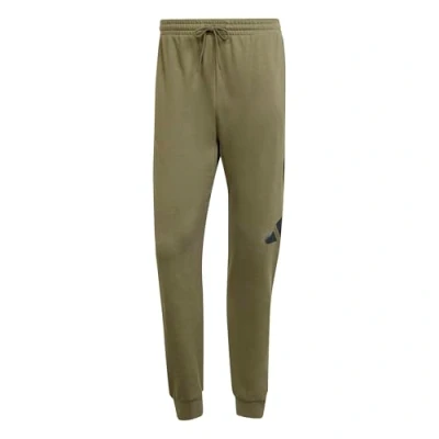 Abbildung von adidas Herren Essentials Big Logo French Terry Pant, Olive strata/Black, XS
