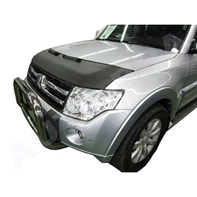 Abbildung von AB3 00115 Auto Bra kompatibel mit Mitsubishi Pajero Bj. seit 2006 Haubenbra Steinschlagschutz Tuning Bonnet