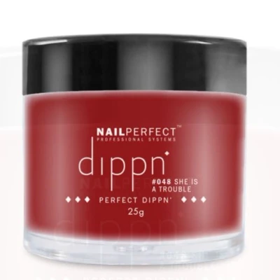 Abbildung von NailPerfect Puder Acrylic Perfect Dippn&#039; Powder #048 She&#039;s A Trouble