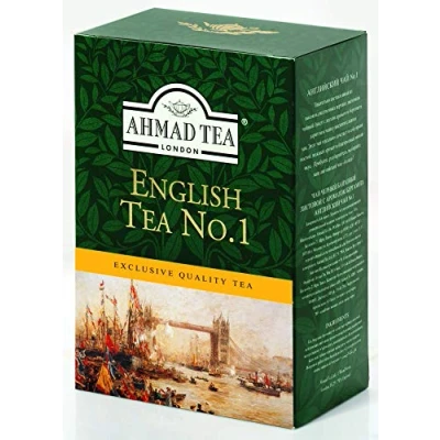 Abbildung von Ahmad Tea English No. 1 Schwarztee Mischung mit Bergamotte 250 g loser Tee