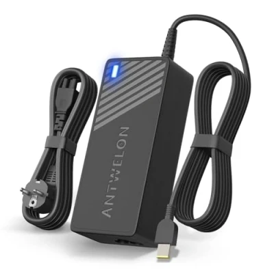Abbildung von ANTWELON 65W Laptop Ladekabel Netzteil für Lenovo Thinkpad T430 T440 T450 T460 T460S T470 T470S T540P E440 E450 E531 L440 L460 L470 X240 X250 X270 Ideapad G50 G70 Z40 Z50 20V 3,25A Ladegerät Charger