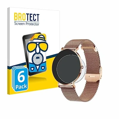 Abbildung von BROTECT Entspiegelungs Schutzfolie für Xcoast X Watch Siona 2 (6 Stück) Matte Displayschutz Folie, Anti Reflex, Fingerprint
