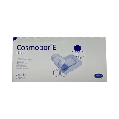 Abbildung von Cosmopor E steril 20x8cm (Inhalt: 25 Stück) St