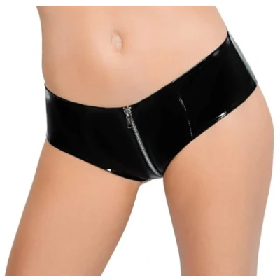 Abbildung von Slip aus Lack mit Reißverschluss