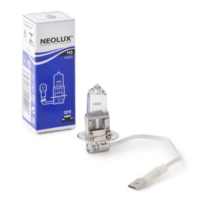 Abbildung von NEOLUX N453 Glühlampe, Fernscheinwerfer H3 12V 55W Halogen BMW: 3 Touring, 5 Limousine, OPEL: Zafira B, Corsa D Schrägheck