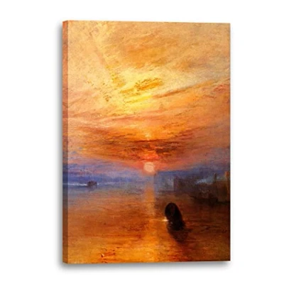 Abbildung von Printed Paintings Leinwand (40x60cm): William Turner The Fighting Temeraire tugged to her Last